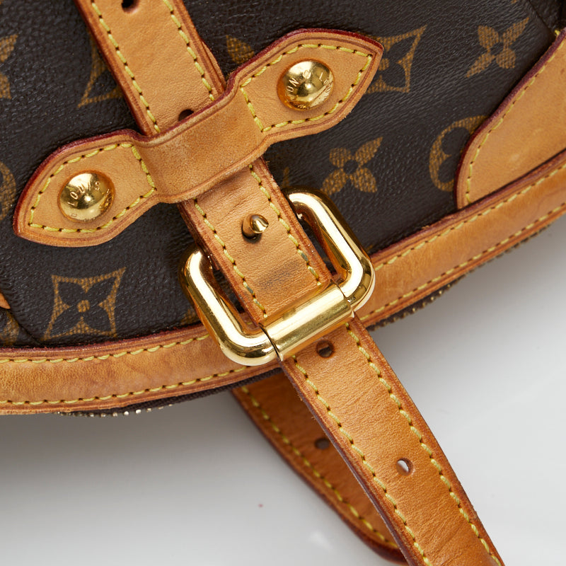 Louis Vuitton Monogram Tivoli GM Handbag Shoulder Bag Brown