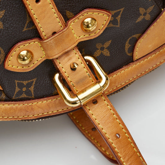 Louis Vuitton Monogram Tivoli GM Handbag Shoulder Bag Brown