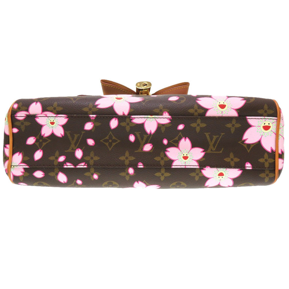 Louis Vuitton Monogram Cherry Blossom Sack Retro PM Handbag