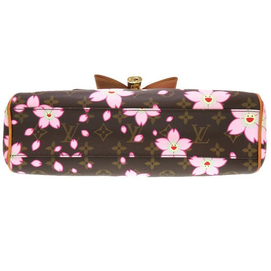 Louis Vuitton Monogram Cherry Blossom Sack Retro PM Handbag