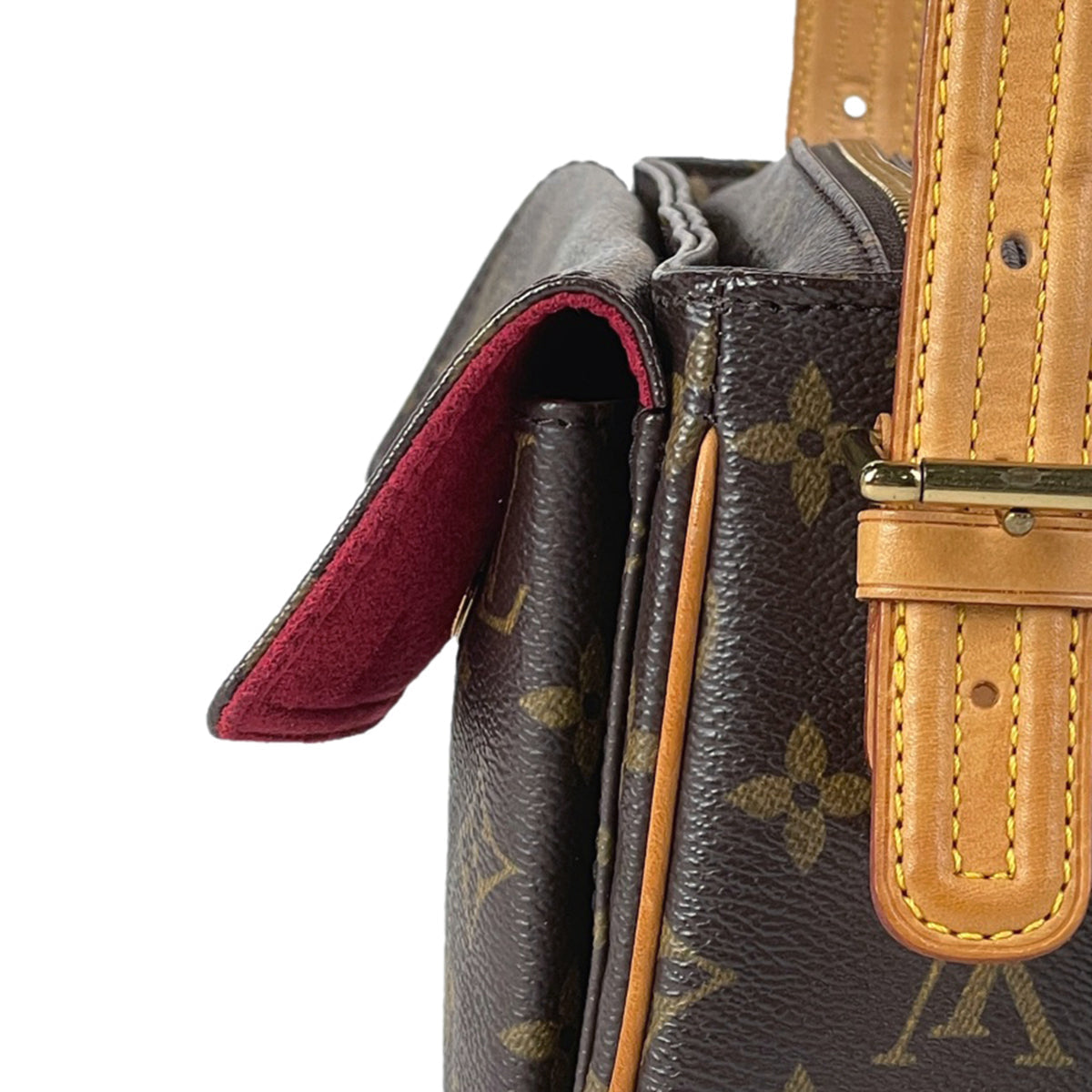 Louis Vuitton Viva Cite MM Shoulder Bag Monogram Brown