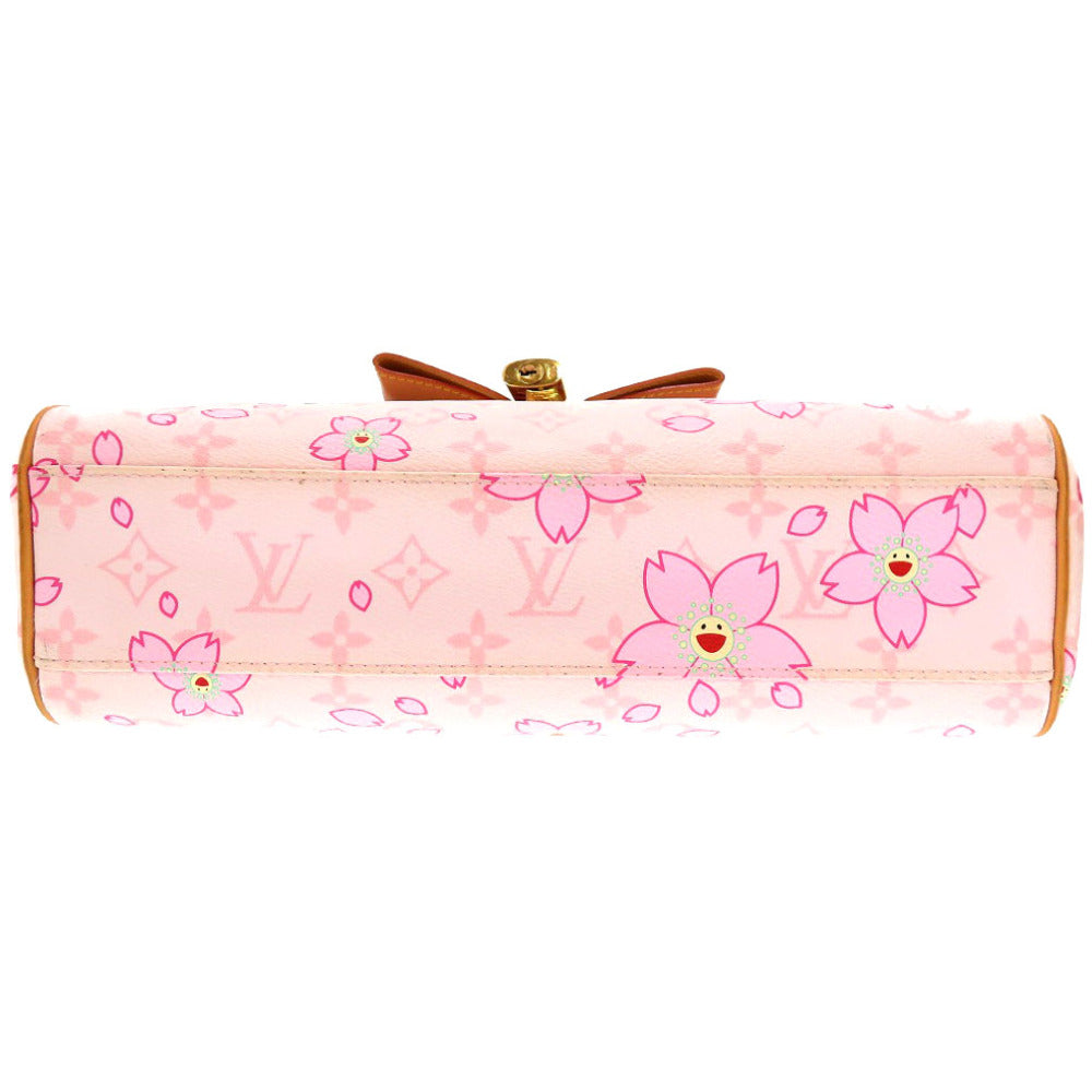 Louis Vuitton Monogram Cherry Blossom Sack Retro PM Pink
