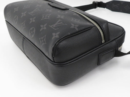 Louis Vuitton Outdoor Messenger PM Monogram Eclipse Leather Black
