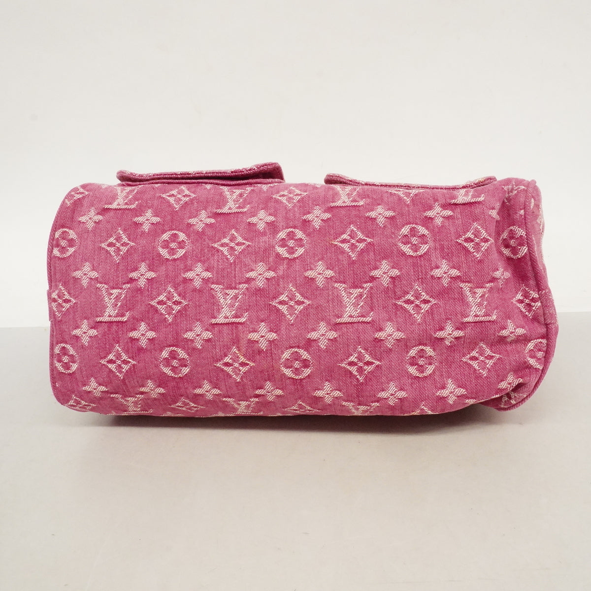 Louis Vuitton Handbag Monogram Denim Neo Speedy Fuchsia