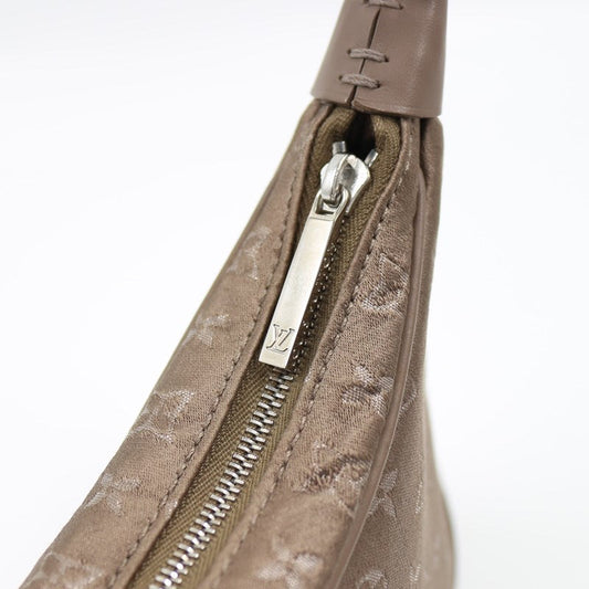 Louis Vuitton Little Boulogne Monogram Satin Noir Handbag