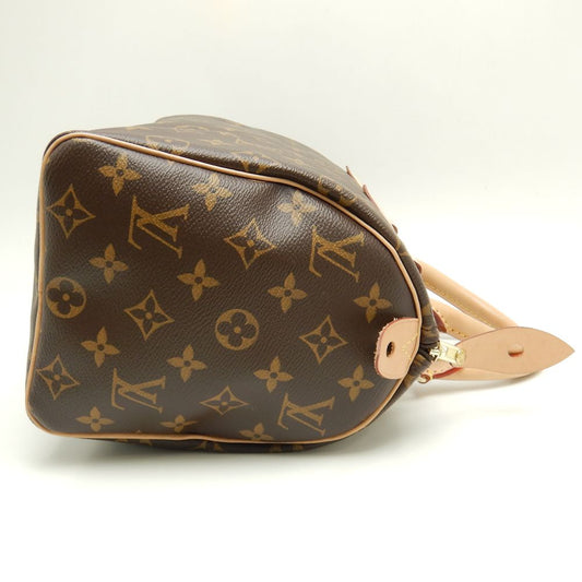 Louis Vuitton Monogram Speedy 25 Brown Mini Boston Bag