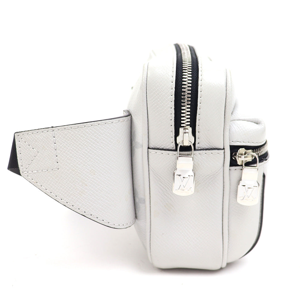 Louis Vuitton Bum Bag Monogram Taigarama Antarctica Crossbody Shoulder Bag
