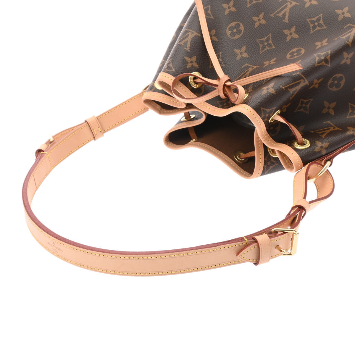 Louis Vuitton Monogram Noe Brown Canvas Shoulder Bag