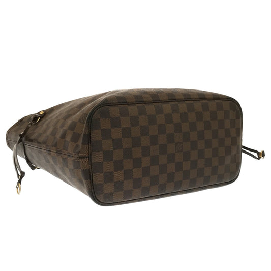Louis Vuitton Neverfull MM Tote Bag Ebene Damier Canvas
