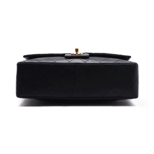 Chanel Matelasse Chain Lambskin Gold Hardware Mini Shoulder Bag Black