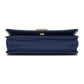 Chanel Matelasse Chain Wallet Lambskin Gold Hardware Shoulder Bag Navy