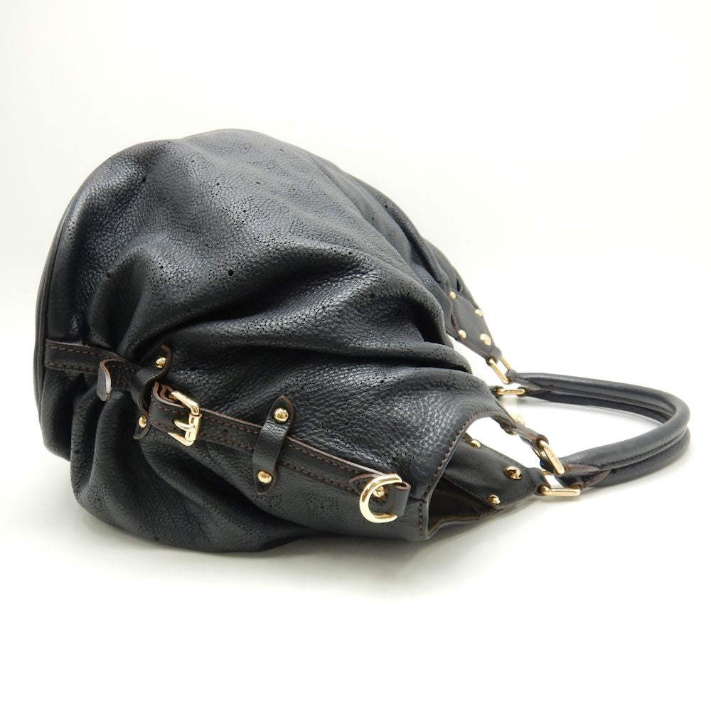 Louis Vuitton Mahina L Noir Shoulder Tote Black
