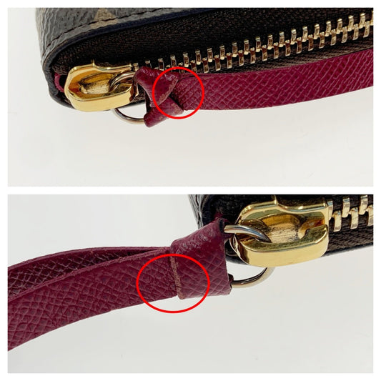 Louis Vuitton Monogram Zippy Wallet Round