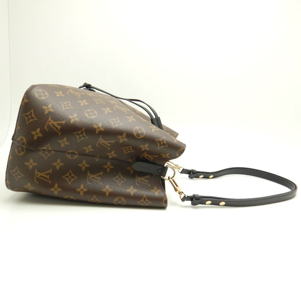 Louis Vuitton Monogram Neonoe Brown Noir Shoulder Bag