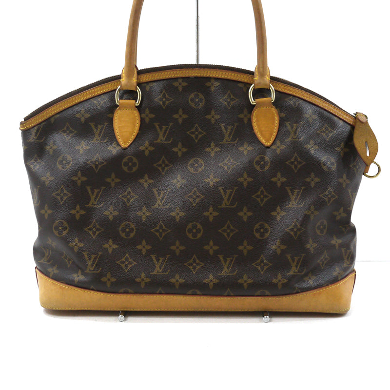 Louis Vuitton Lockit Horizontal Handbag Brown
