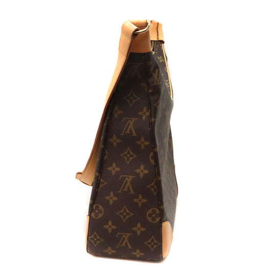 Louis Vuitton Boulogne 35 Monogram Canvas Brown Shoulder Bag