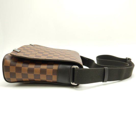 Louis Vuitton Damier Naviglio PM NM Ebene Diagonal Shoulder Brown