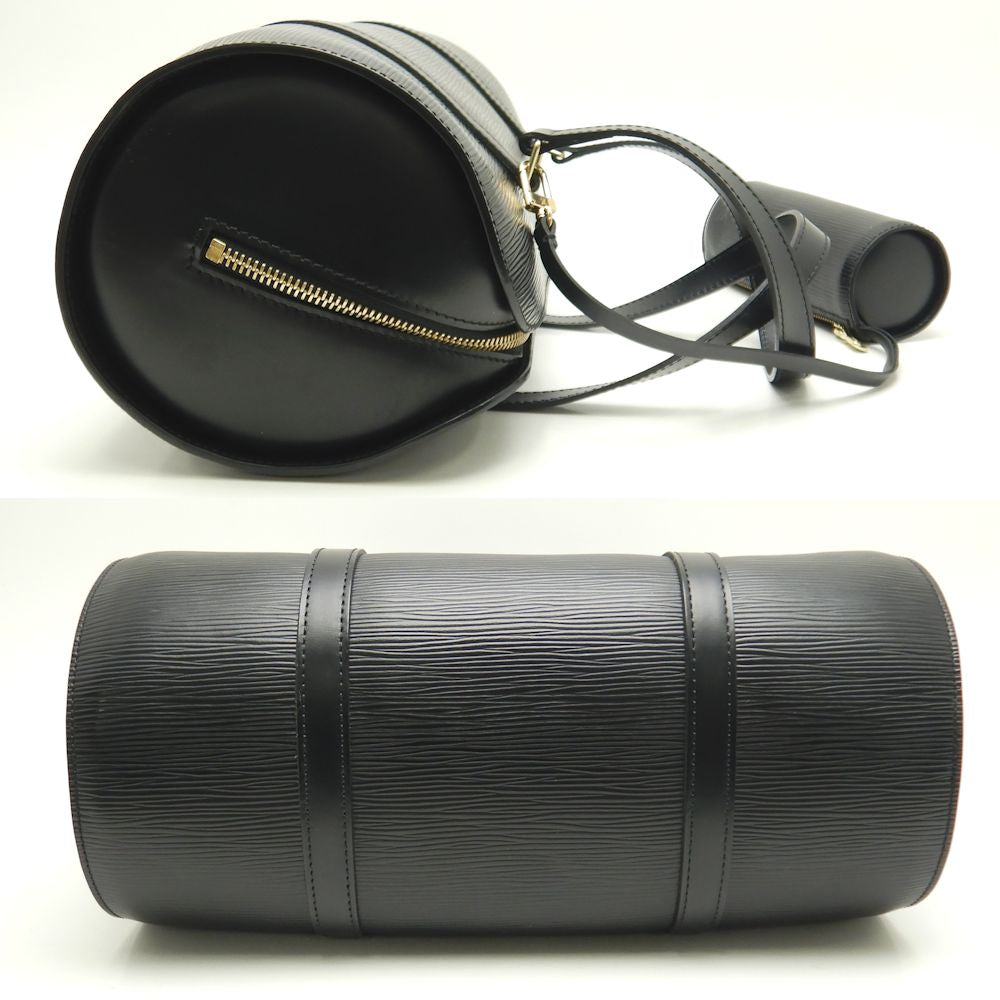 Louis Vuitton Epi Soufflot Noir Black Handbag