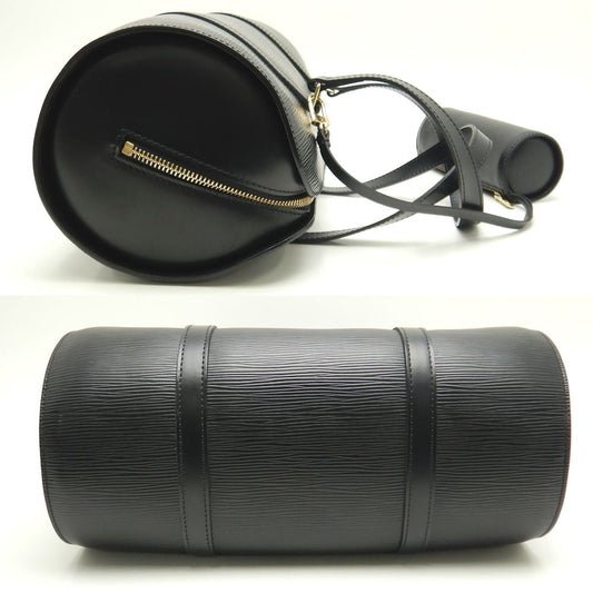 Louis Vuitton Epi Soufflot Noir Black Handbag