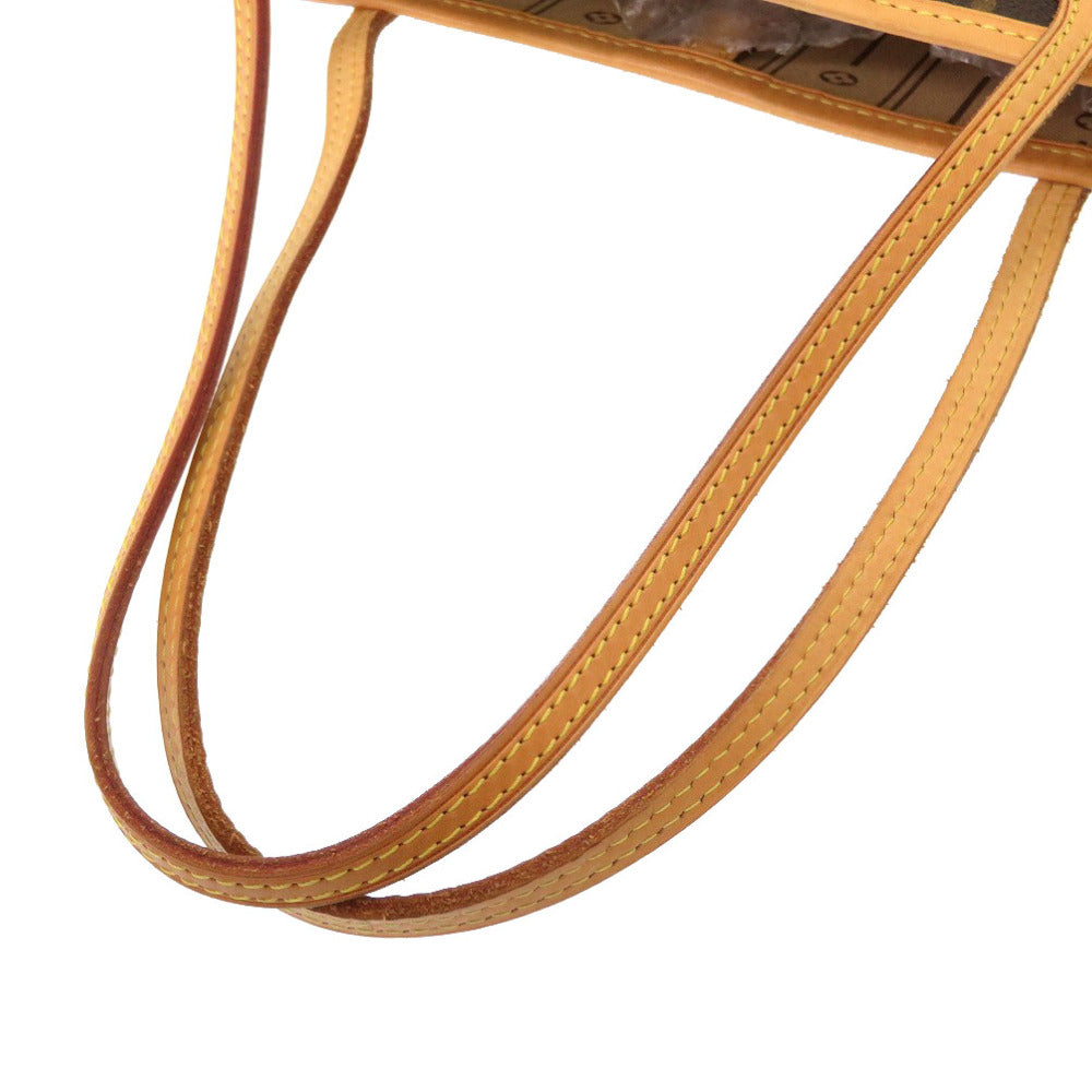 Louis Vuitton Monogram Neverfull MM Tote Bag Brown