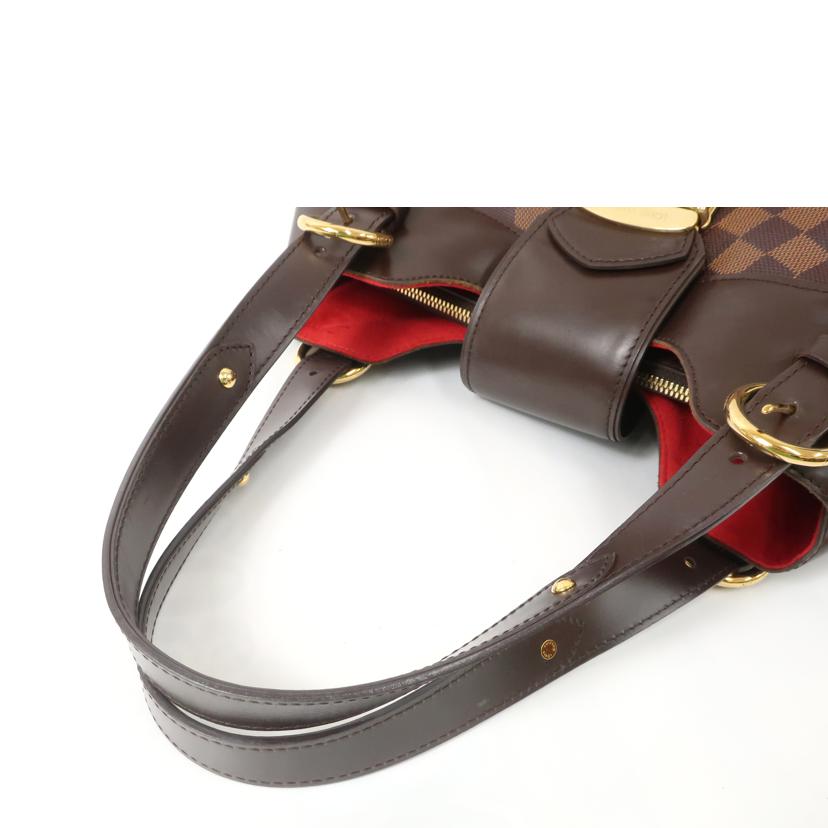 Louis Vuitton Sistina GM Damier Ebene Shoulder Bag