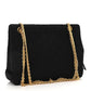 Chanel Jersey Quilted Shopping Tote Black