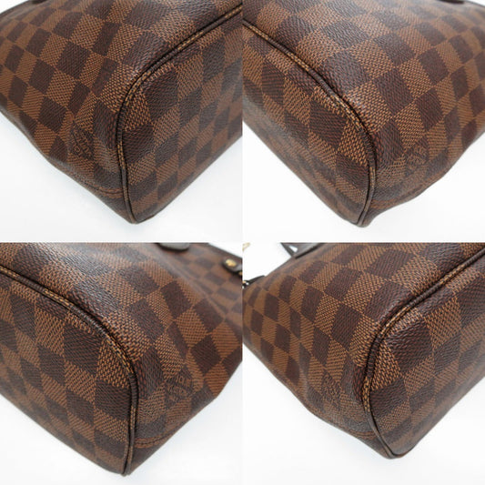Louis Vuitton Damier Neverfull PM Pouch Tote Bag Brown