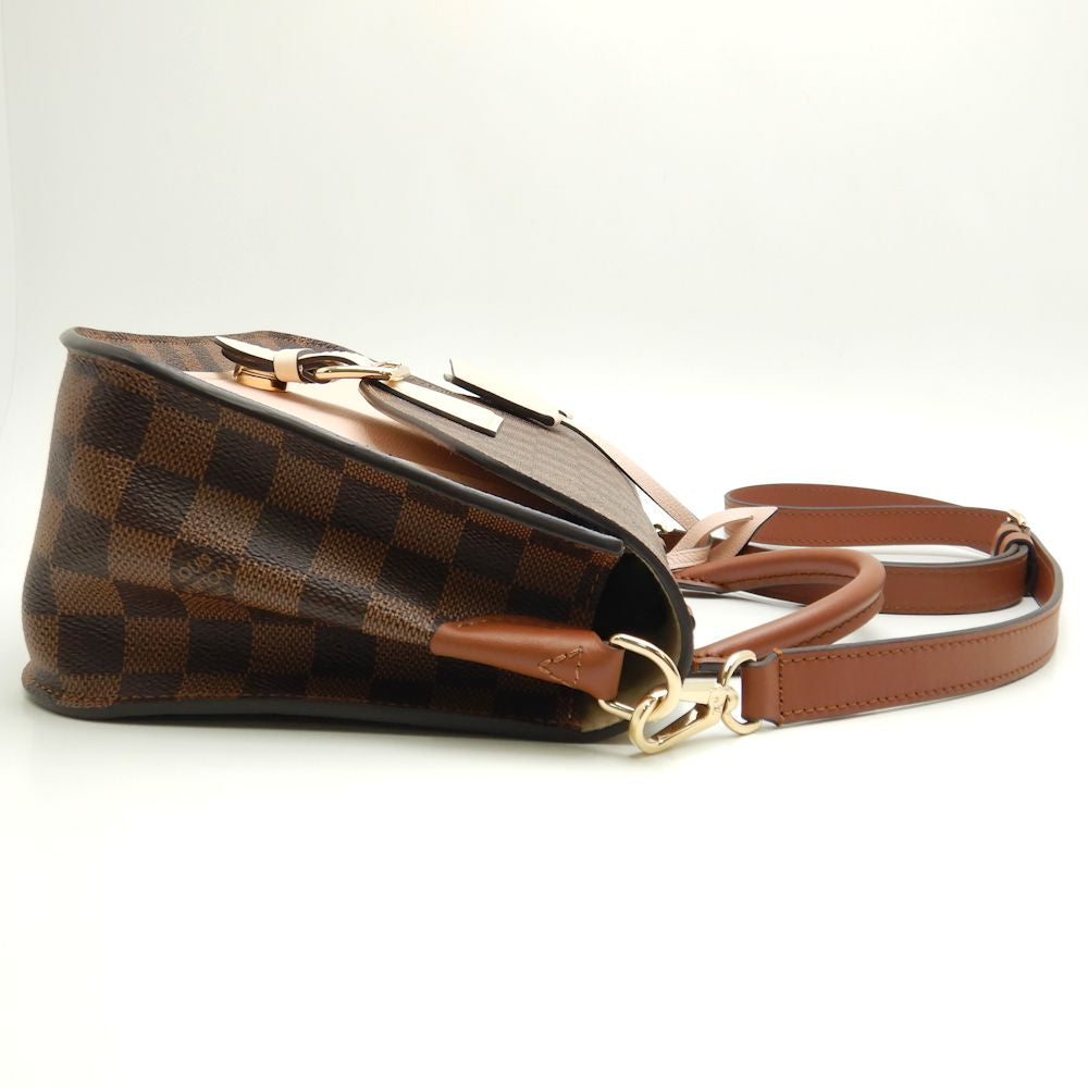 Louis Vuitton Damier Beaumarchais Ebene Venus Shoulder Bag Brown