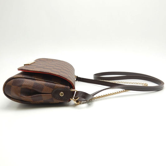 Louis Vuitton Damier Favorite PM Ebene 2WAY Bag Diagonal Brown