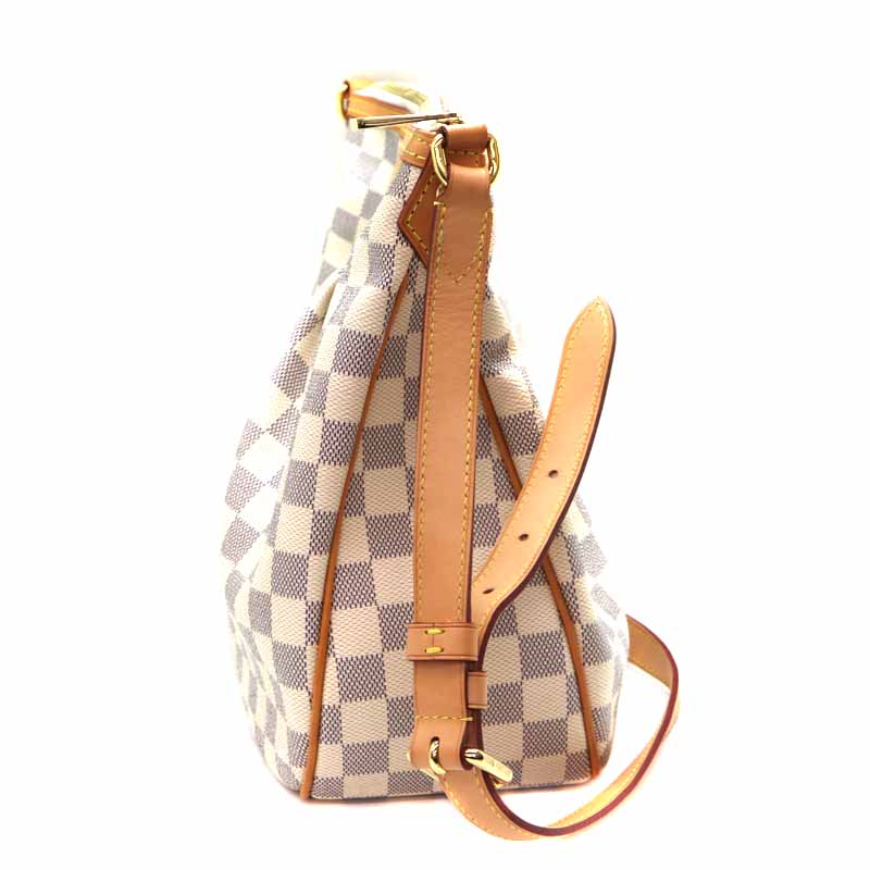 Louis Vuitton Siracusa MM Shoulder Bag Damier Canvas Azure