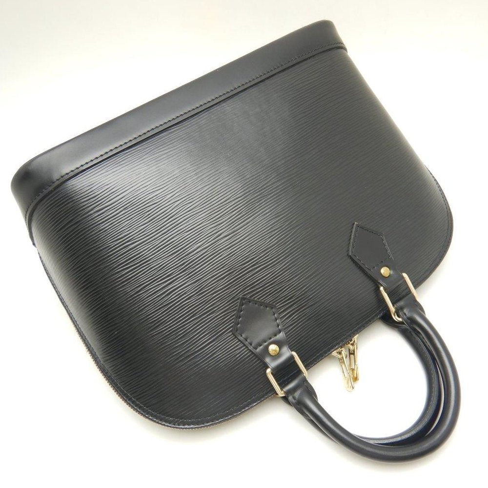 Louis Vuitton Epi Alma Noir Handbag Black