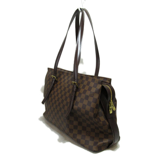 Louis Vuitton Chelsea Tote Bag Canvas Damier Ebene