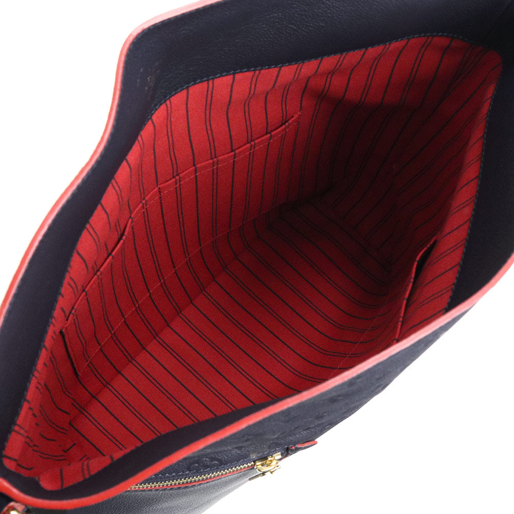 Louis Vuitton Melie Empreinte Marine Rouge Shoulder Bag