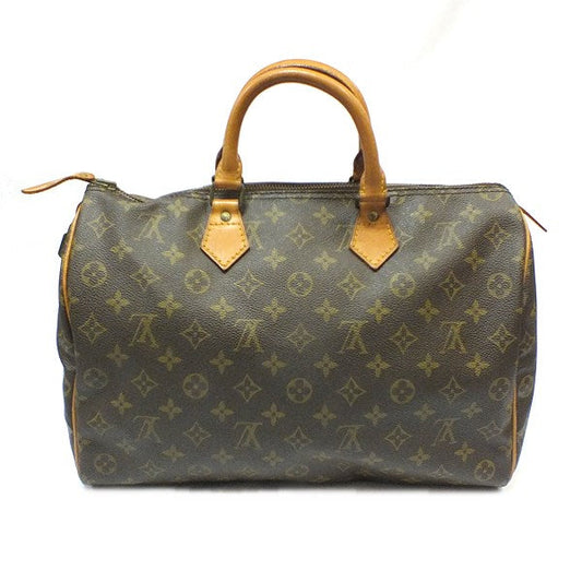 Louis Vuitton Speedy 35 Boston bag Zipper closure Handbag