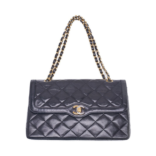 Chanel Matelasse Chain Lambskin Black