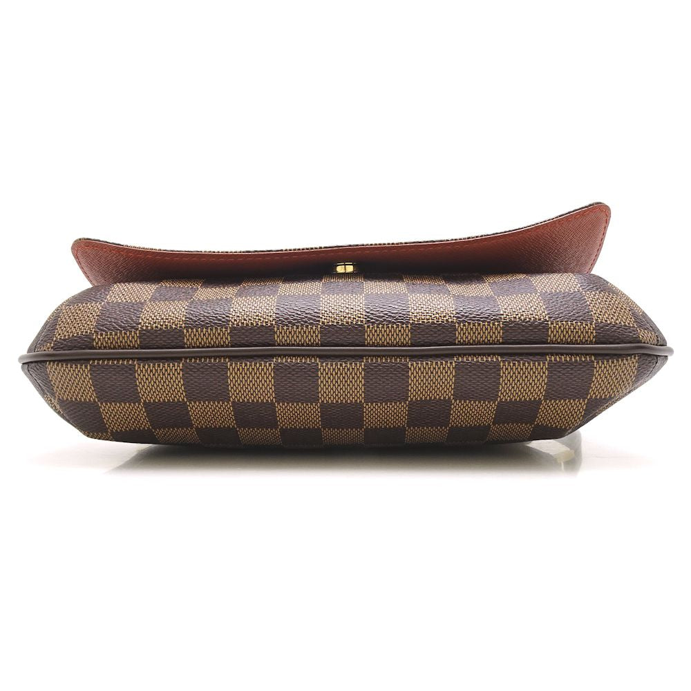 Louis Vuitton Damier M tte Tango Long Shoulder Ebene Brown