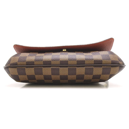 Louis Vuitton Damier M tte Tango Long Shoulder Ebene Brown
