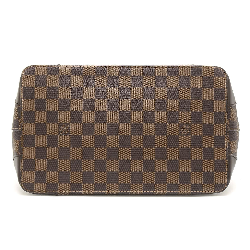 Louis Vuitton Damier Hampstead PM Ebene Tote Bag Brown
