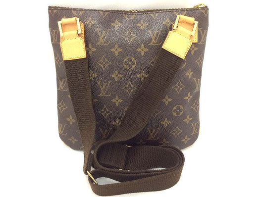 Louis Vuitton Pochette Bosphor Shoulder Bag Monogram