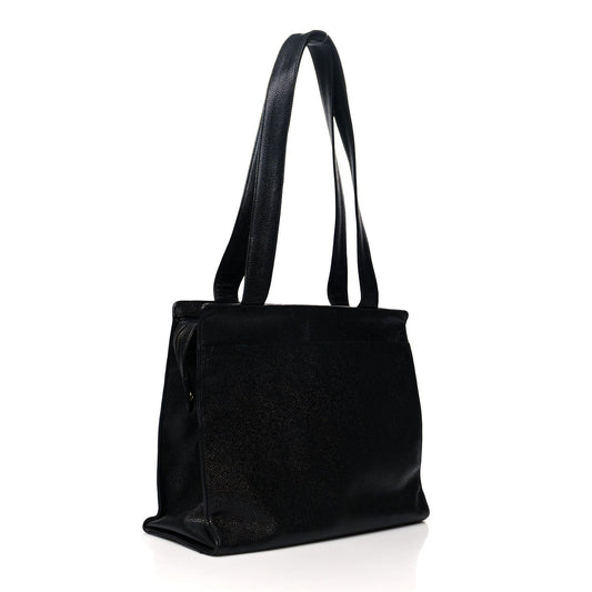 Caviar CC Tote Black