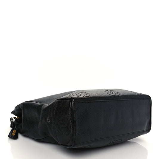 Caviar CC Shoulder Bag Black