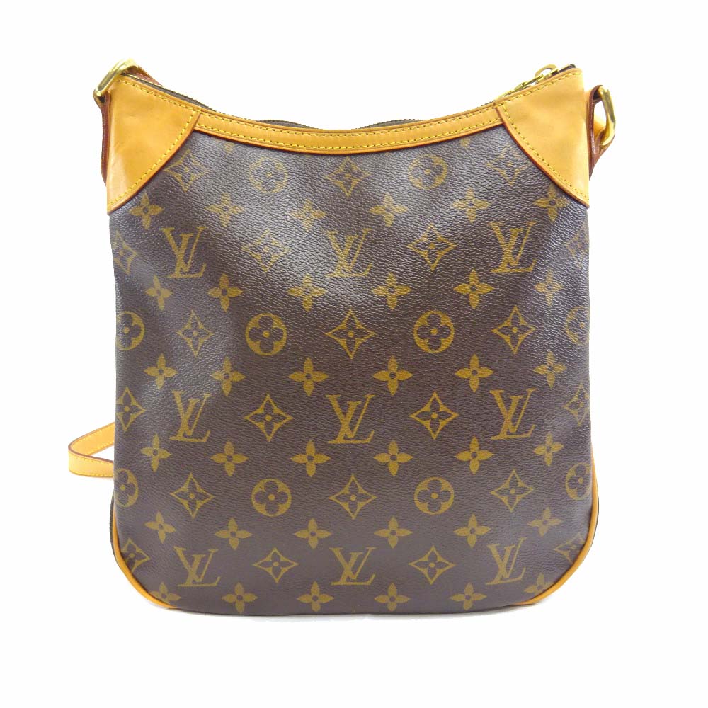 Louis Vuitton Monogram Odeon PM Shoulder Bag Brown Monogram Canvas