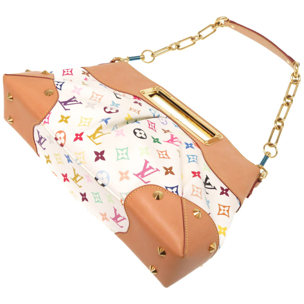 Louis Vuitton Monogram Multi Judy GM Bronne White