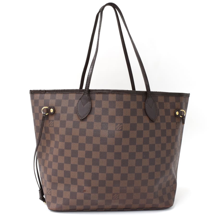 Louis Vuitton Tote Bag Neverfull MM Damier Ebene Brown