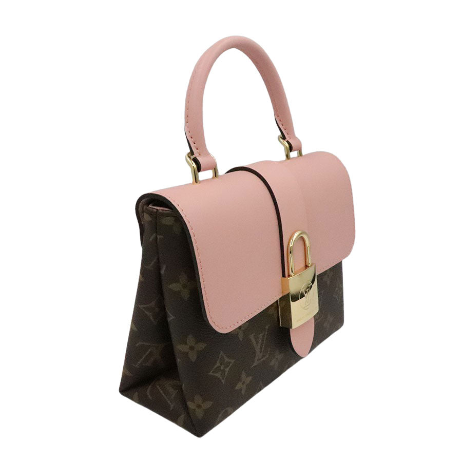 Louis Vuitton Locky BB Monogram Rose Poodle Shoulder Bag Pink