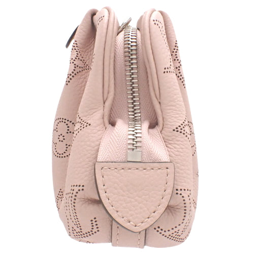 Louis Vuitton Scala Mini Mahina Leather Shoulder Bag Pink