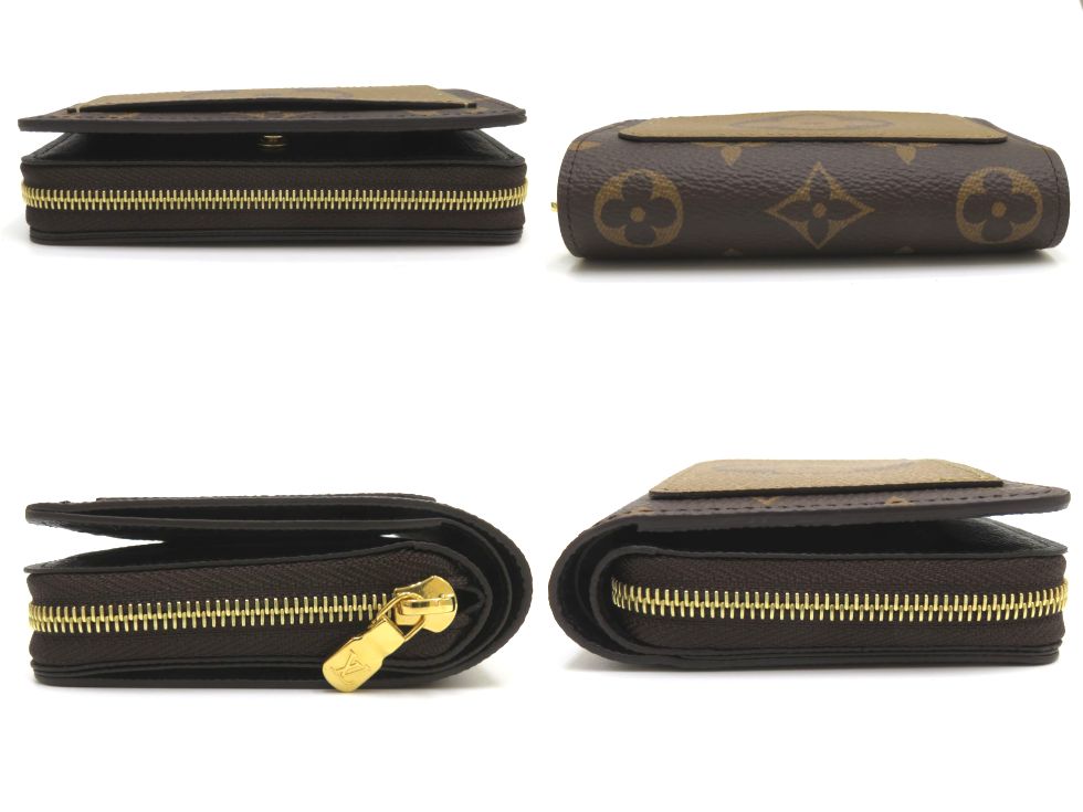 Louis Vuitton Monogram Reverse Portefeuille Lou Bifold Wallet