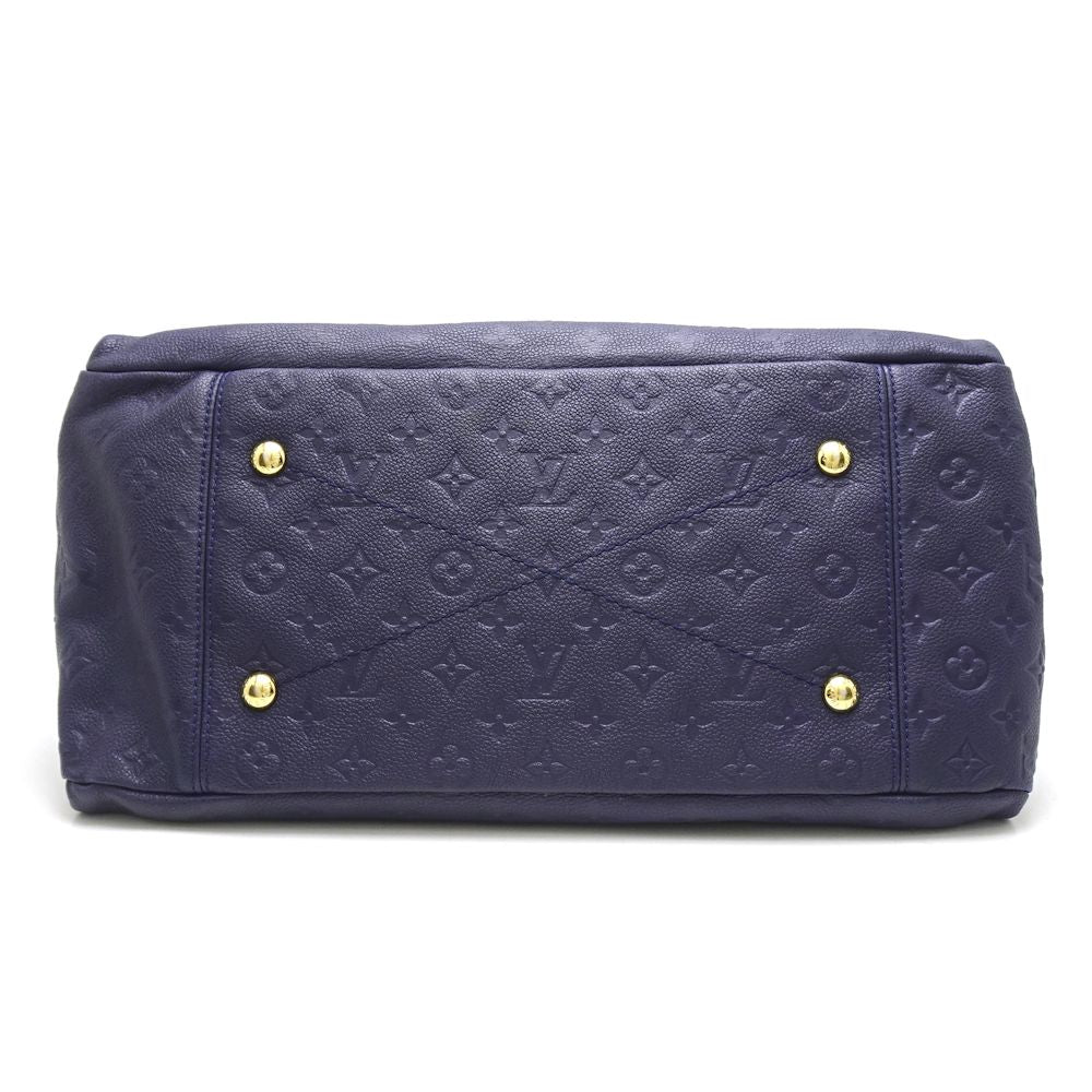 Louis Vuitton Emplant Artsy MM Celeste Shoulder Tote Blue