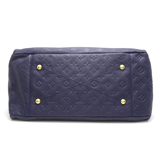 Louis Vuitton Emplant Artsy MM Celeste Shoulder Tote Blue