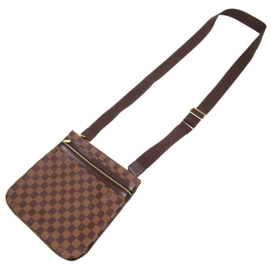 Louis Vuitton Damier Pochette Bossfort Shoulder Bag Brown
